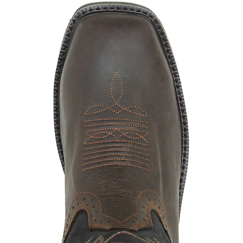 Wolverine Men's Rancher Soft Toe WP Western Work Boot- Brown- W10768