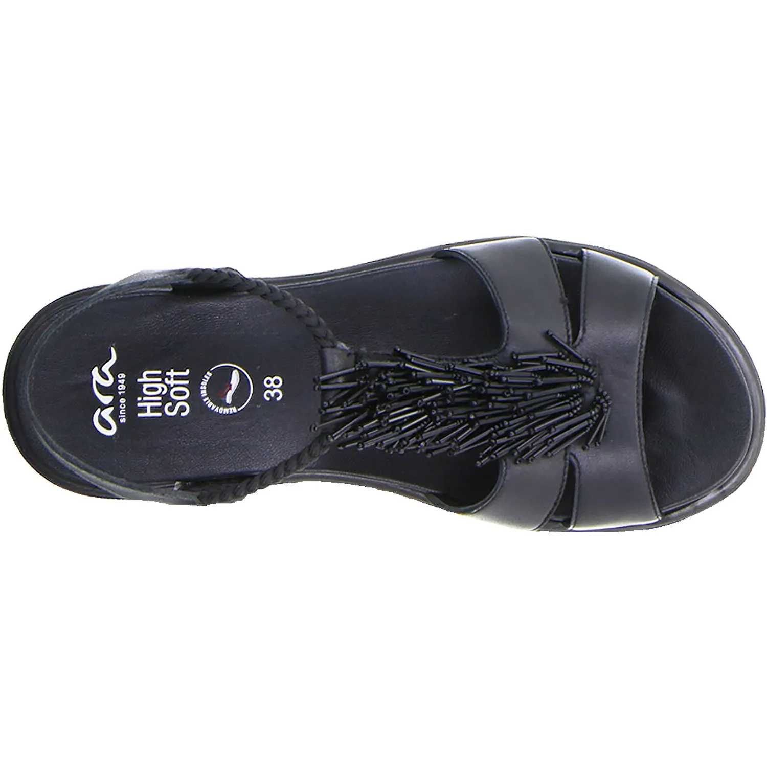 Women's Ara Bristol Black Leather