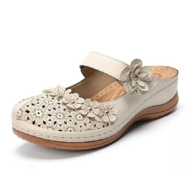 Women's Flower Hollow Out Sandals