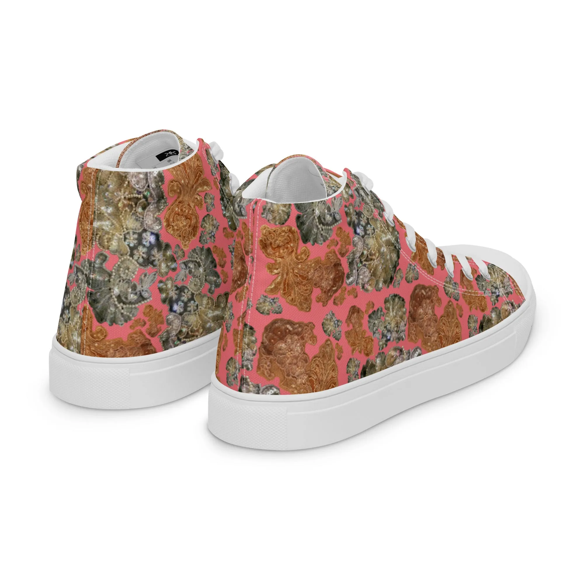 Women’s high top canvas shoes 'Rock Couture'