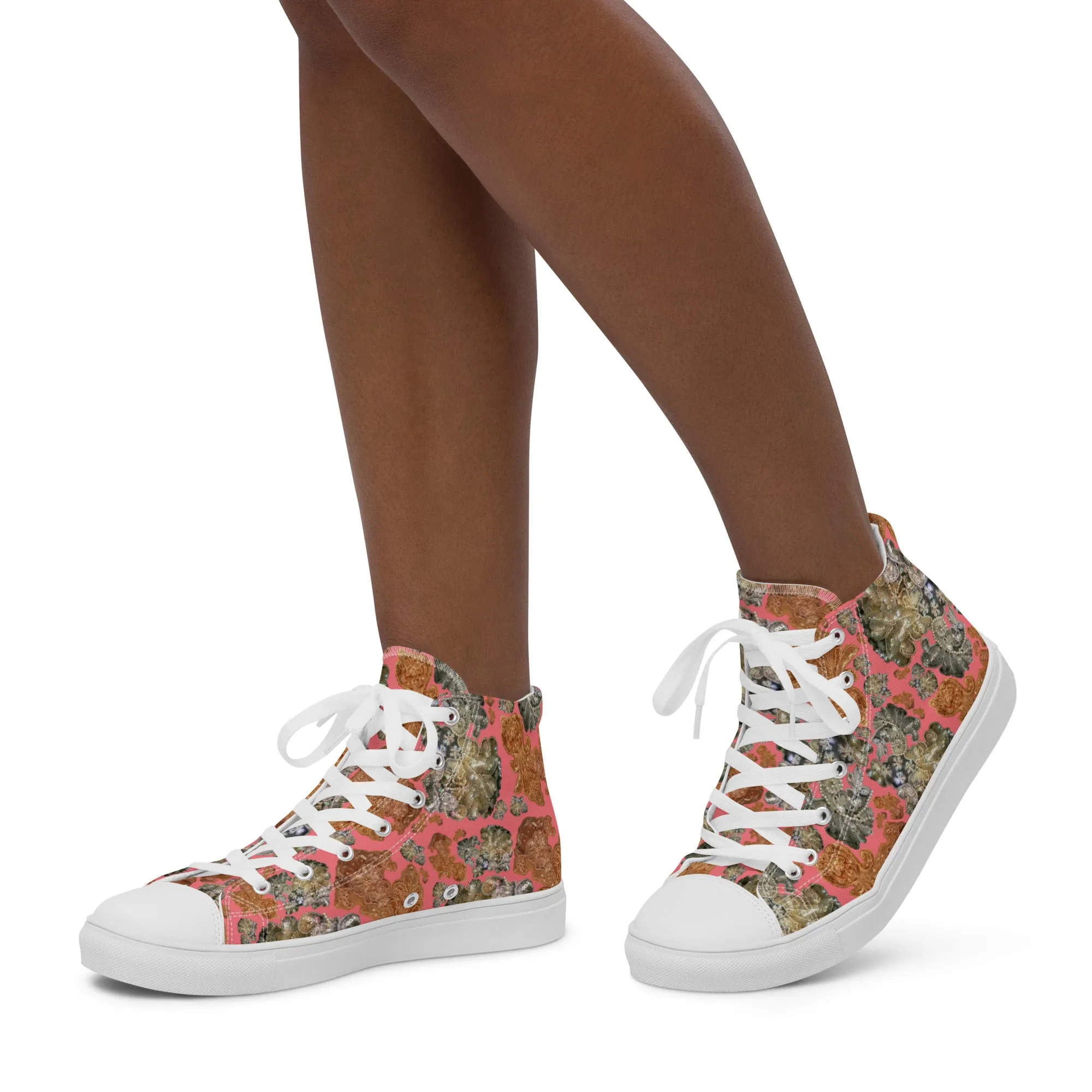 Women’s high top canvas shoes 'Rock Couture'