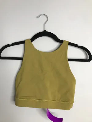 Womens Size 4 Misses Green lululemon Athletic Sports Bra