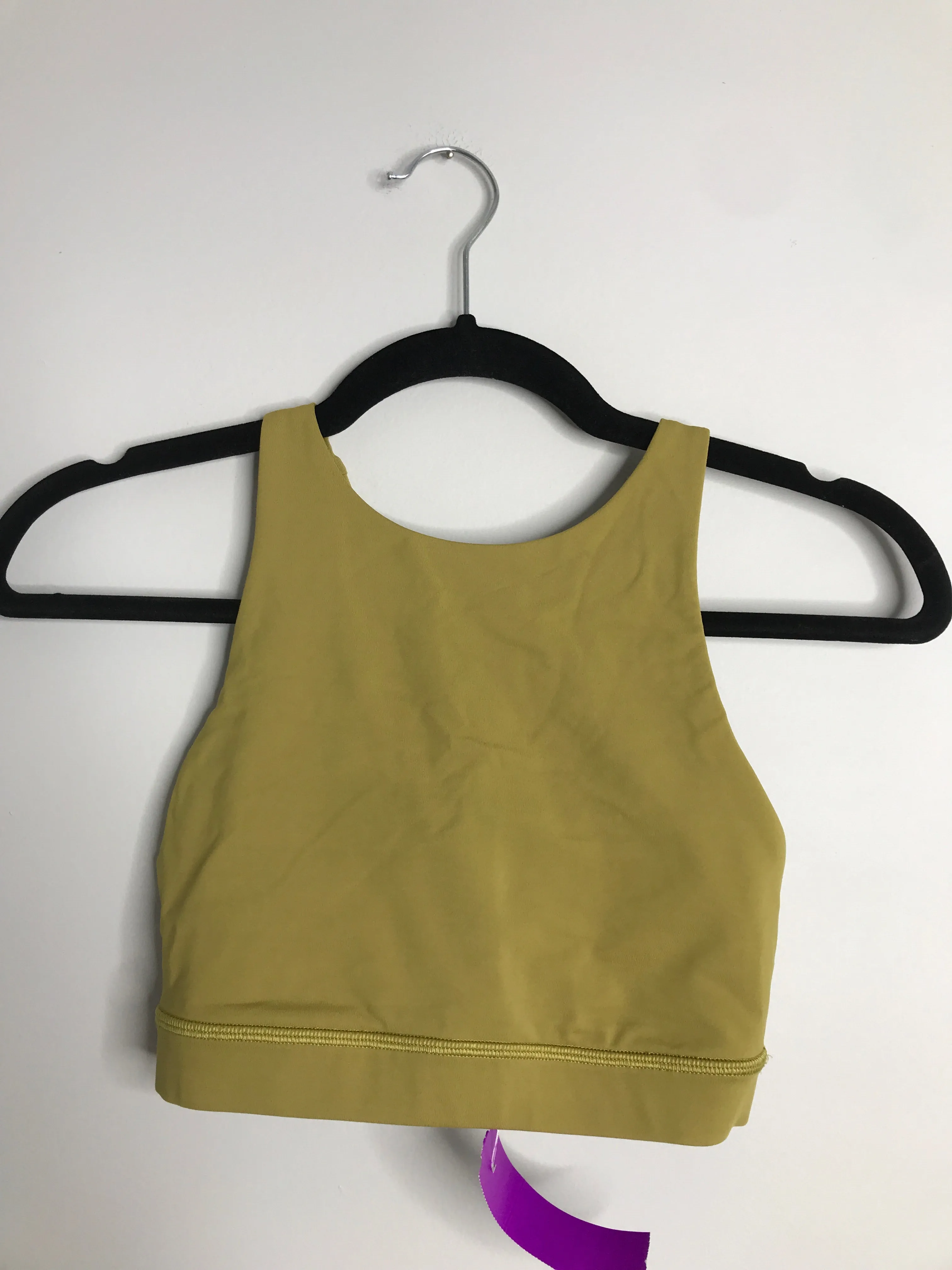 Womens Size 4 Misses Green lululemon Athletic Sports Bra