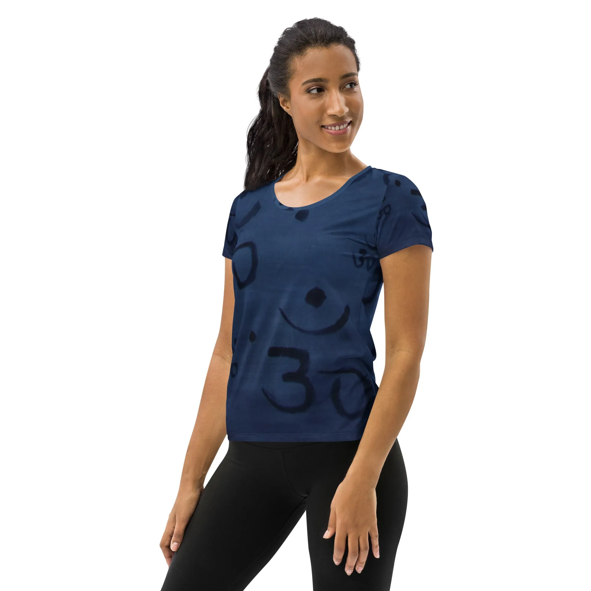Women's Wearable Art "OM" Surf Shirt